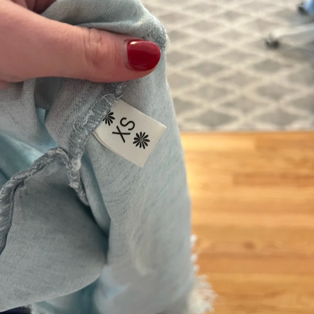 Show Me Your MuMu Vicki Shirt Dress Denim - Picture 10 of 10